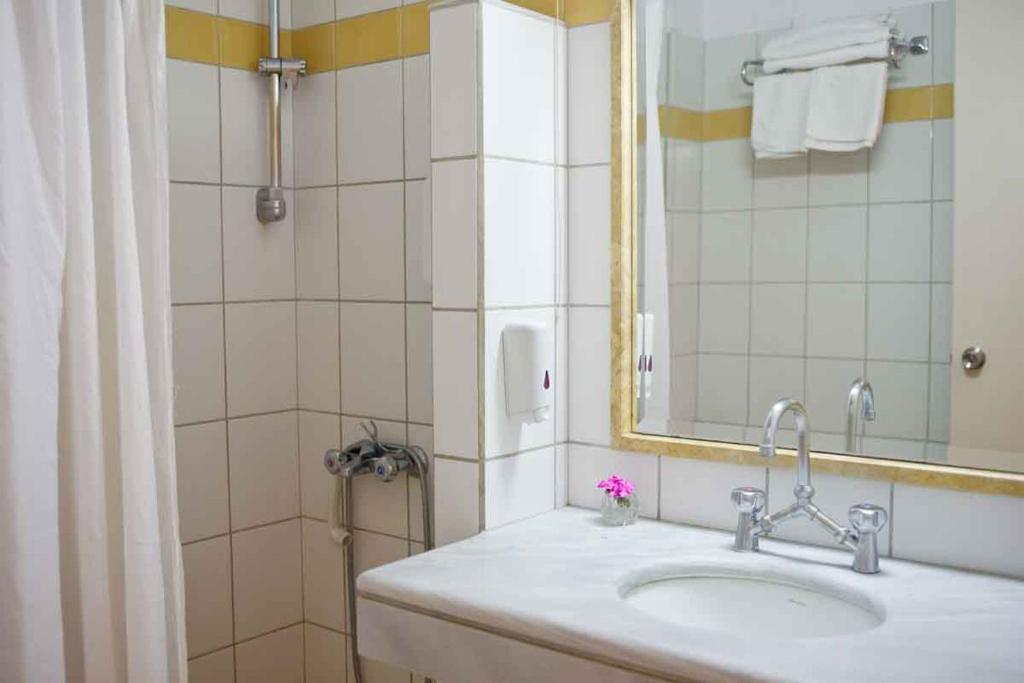 Koupelna v ubytování Esperia
