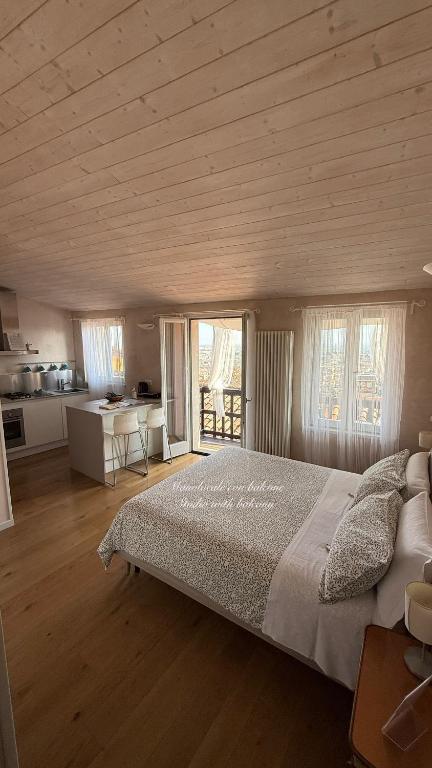 Livinn Bergamo LA MANSARDINA1 e L'AFFRESCO