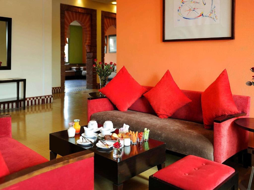 Posezení v ubytování Ibis Marrakech Palmeraie