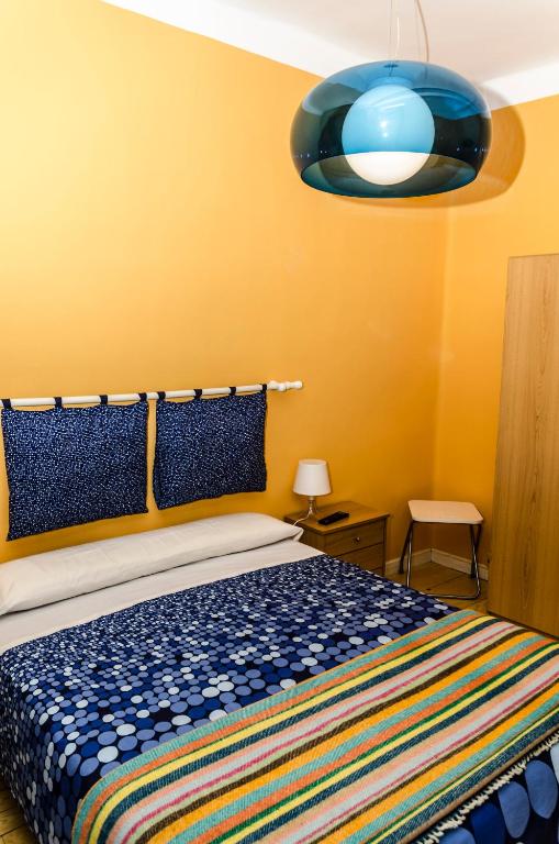 Cama o camas de una habitación en Pensión Blanca B&B