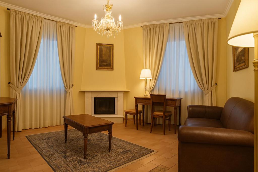 Posezení v ubytování Grand Hotel Vigna Nocelli