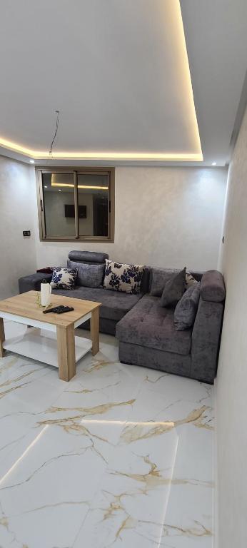 Posezení v ubytování appartment igar azougagh elhoceima
