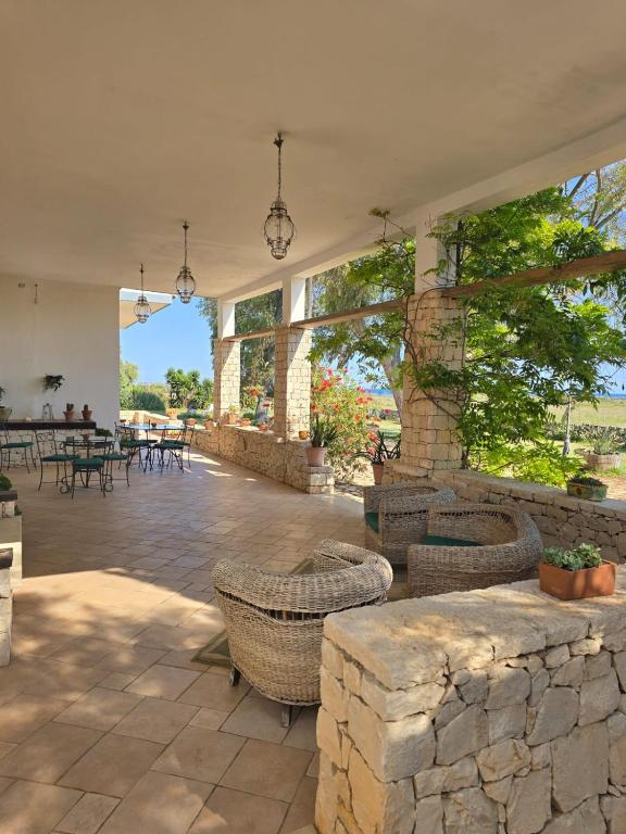 Posedenie v ubytovaní B&B Casa Cavarra