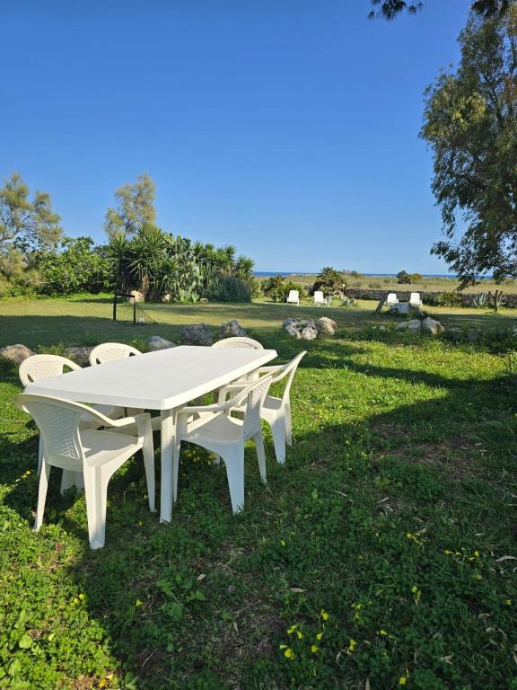 Vonkajšia záhrada v ubytovaní B&B Casa Cavarra