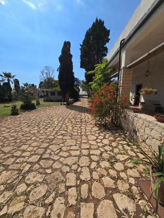 Vonkajšia záhrada v ubytovaní B&B Casa Cavarra