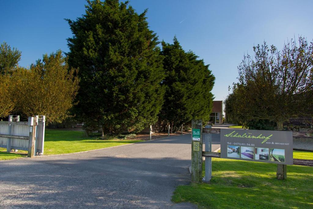 Zahrada ubytování B&B Het Schaliënhof