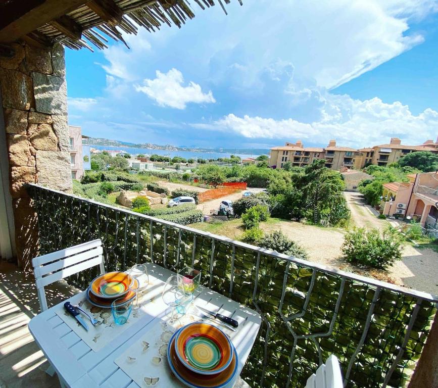 Ban công/sân hiên tại Casa Nina La Maddalena