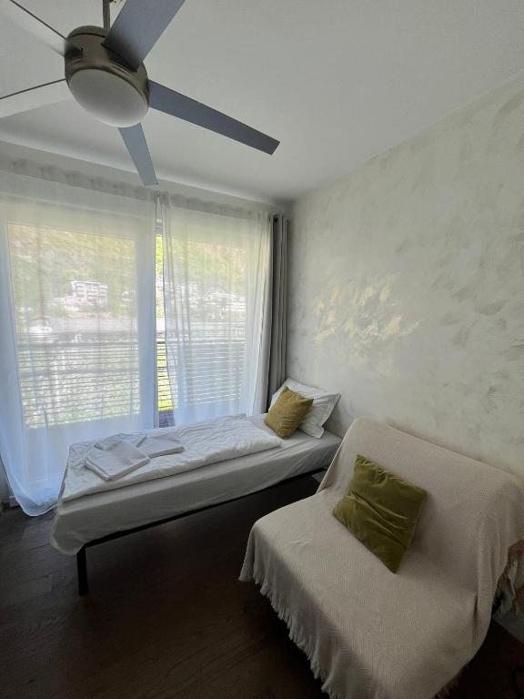Postel nebo postele na pokoji v ubytování B&B Mele d'Oro
