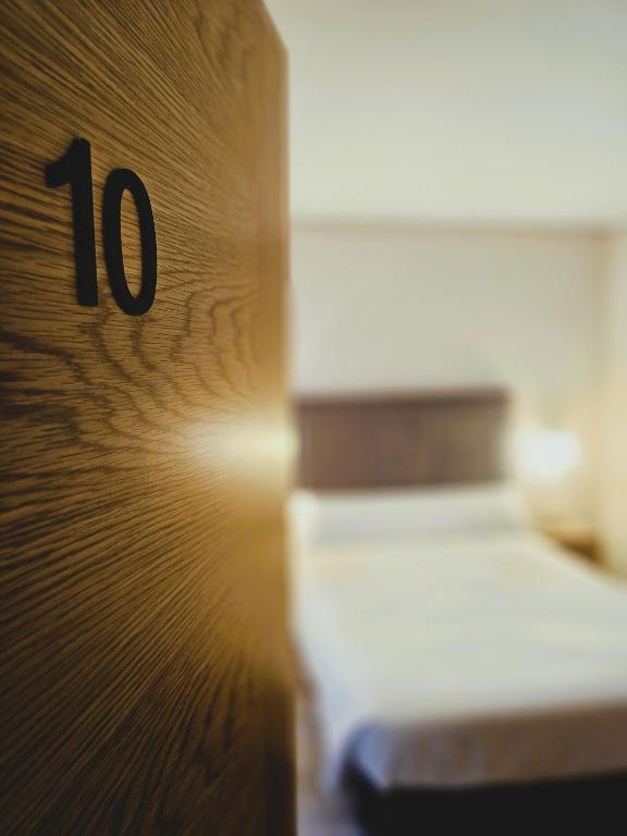 Postel nebo postele na pokoji v ubytování El Campillo