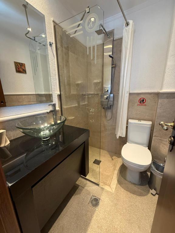 Koupelna v ubytování Kappa Rooms Boutique Hotel