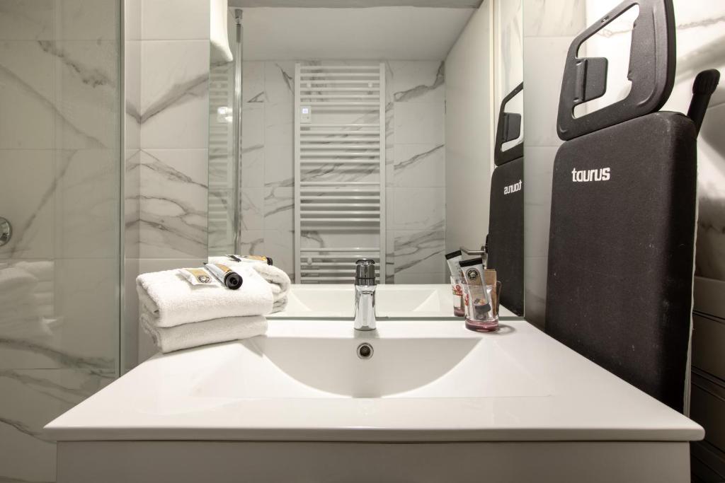Kúpeľňa v ubytovaní Duplex atypique au cœur de Mulhouse
