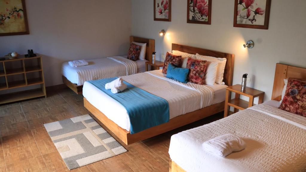 Postel nebo postele na pokoji v ubytování Las Terrazas de Dana Boutique Lodge & Spa
