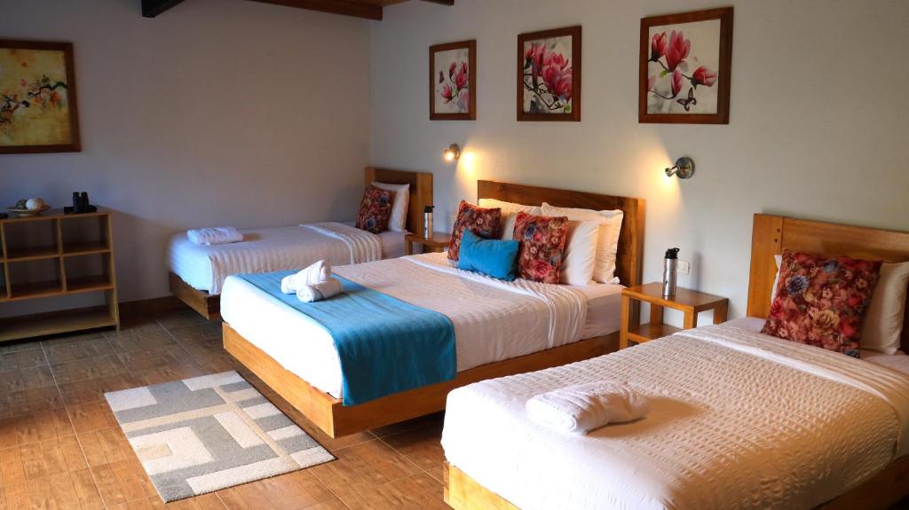 Postel nebo postele na pokoji v ubytování Las Terrazas de Dana Boutique Lodge & Spa