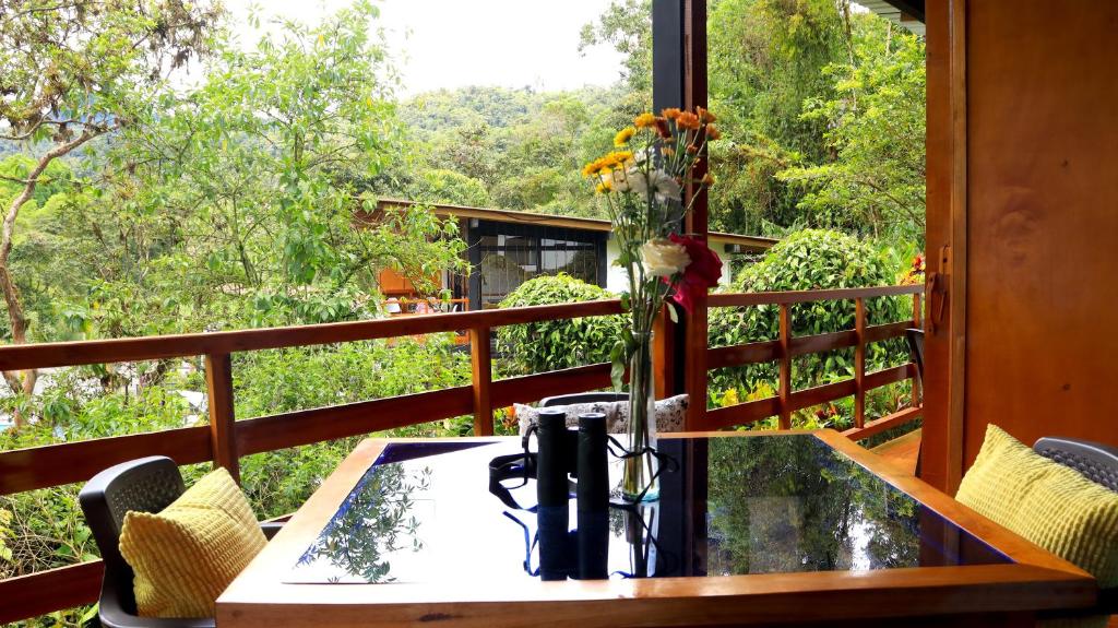 Balkón nebo terasa v ubytování Las Terrazas de Dana Boutique Lodge & Spa