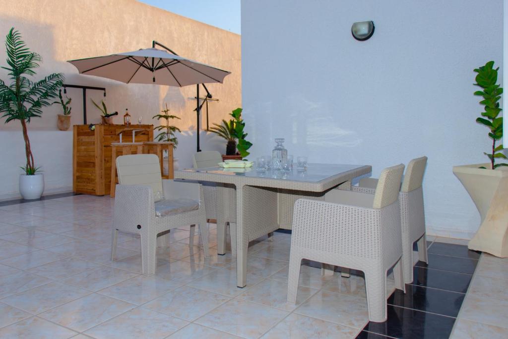 Posezení v ubytování Le Rooftop Apparte - Barbecue, Grande Terrasse