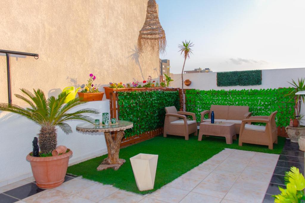 Zahrada ubytování Le Rooftop Apparte - Barbecue, Grande Terrasse