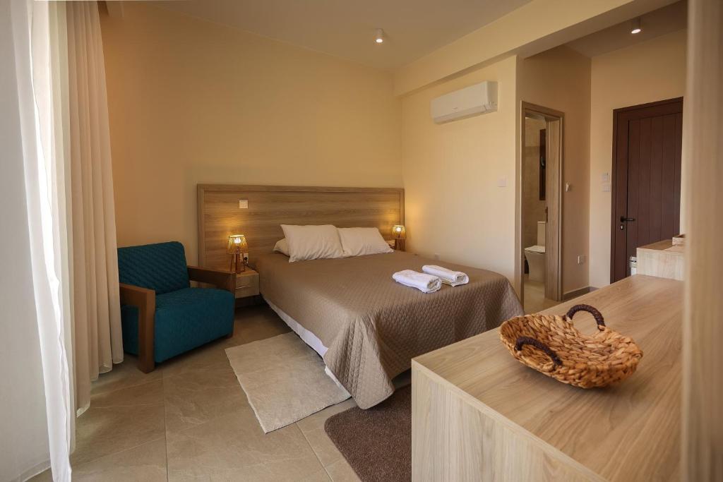 Postel nebo postele na pokoji v ubytování Vina Oliva Resort