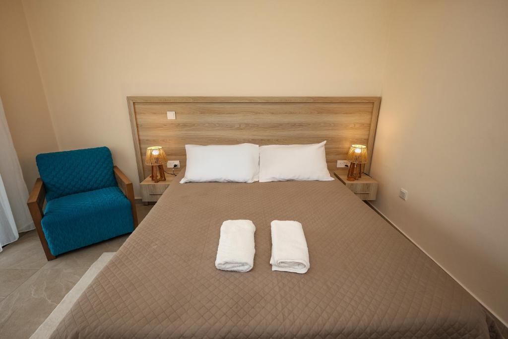 Postel nebo postele na pokoji v ubytování Vina Oliva Resort