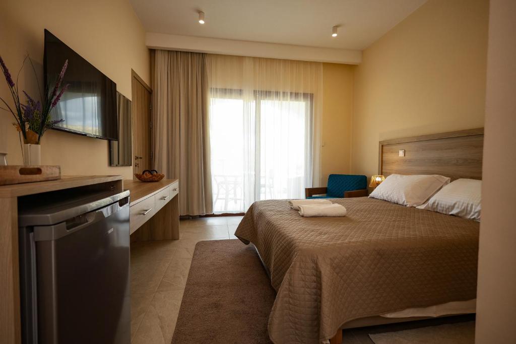 Postel nebo postele na pokoji v ubytování Vina Oliva Resort