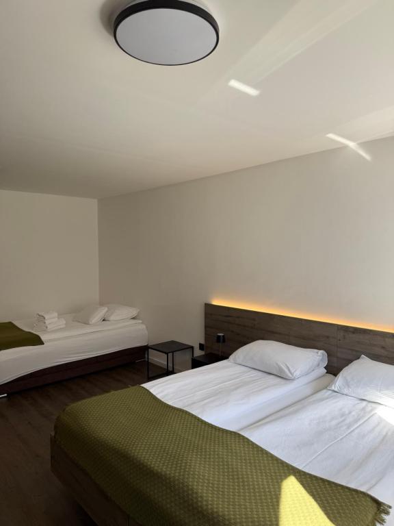 Postel nebo postele na pokoji v ubytování 4 Elements Resort Bled