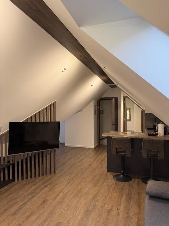 TV a/nebo společenská místnost v ubytování 4 Elements Resort Bled