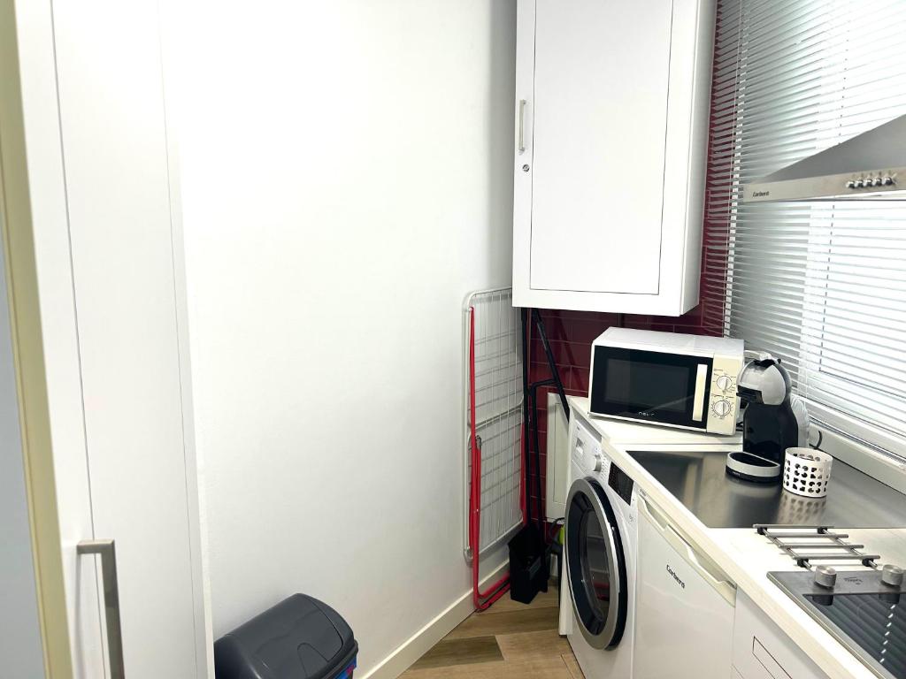 Kuchyň nebo kuchyňský kout v ubytování Apartamentos Centro en Recogidas, Granada
