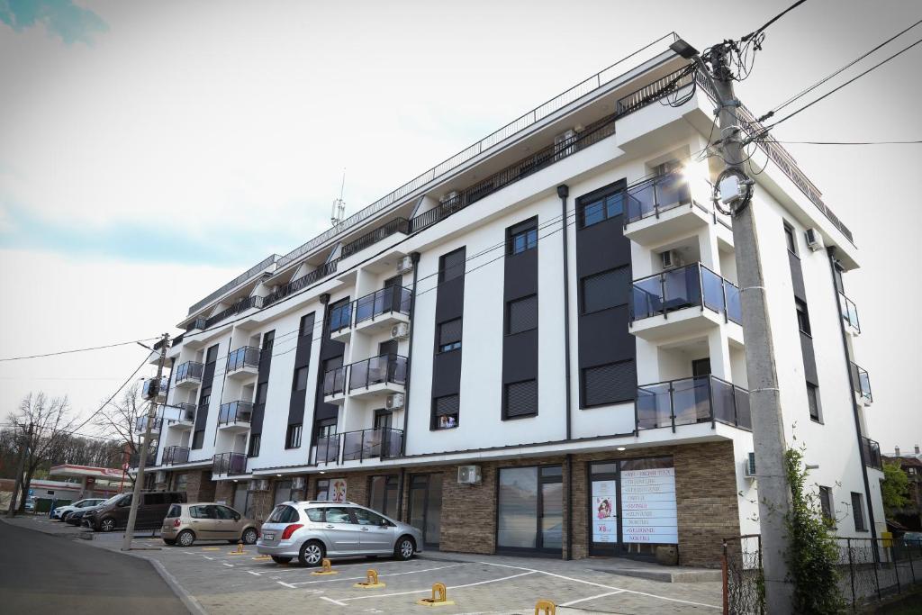 Budova, kde se apartmán nachází
