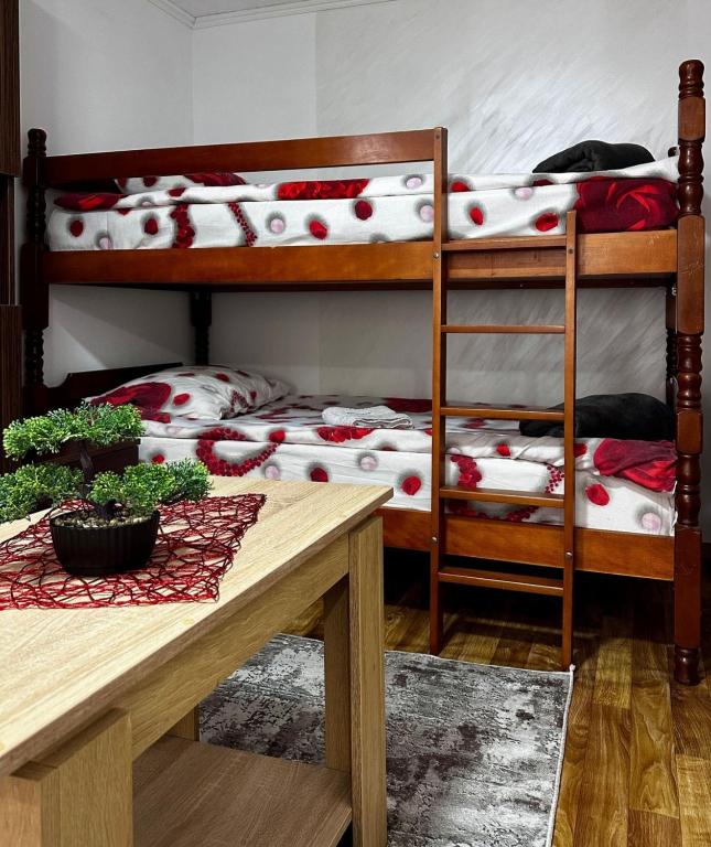 Postel nebo postele na pokoji v ubytování Apartman Koja