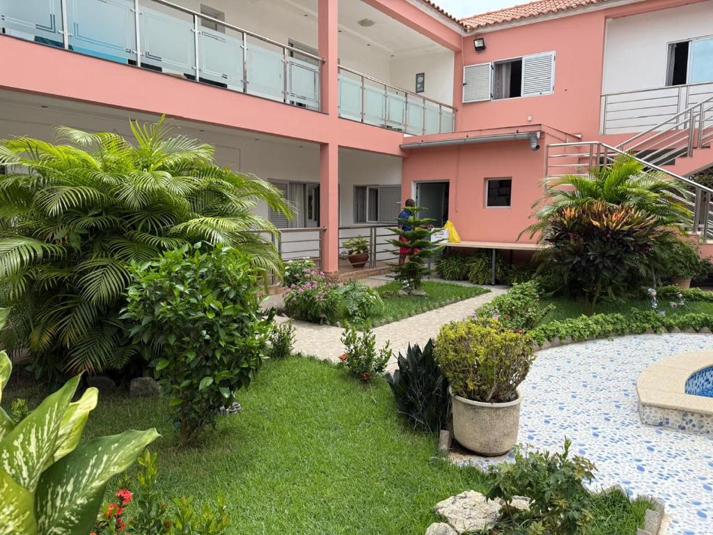 Zahrada ubytování Residencial Ru-B