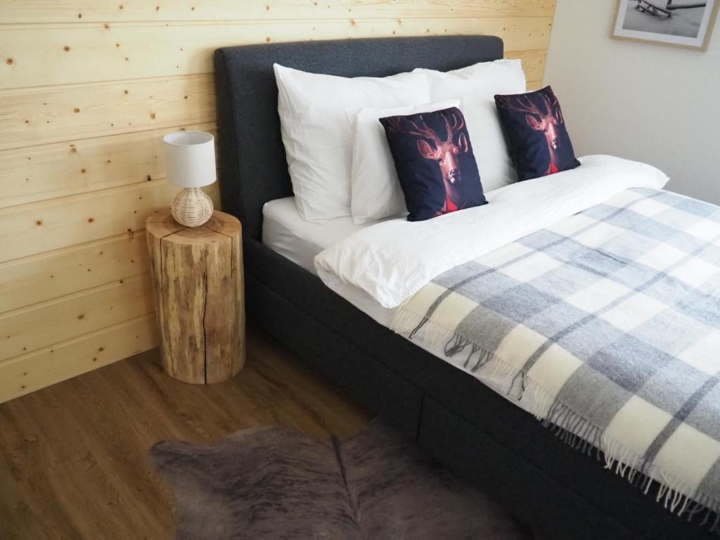 Postel nebo postele na pokoji v ubytování My Deer Apartment