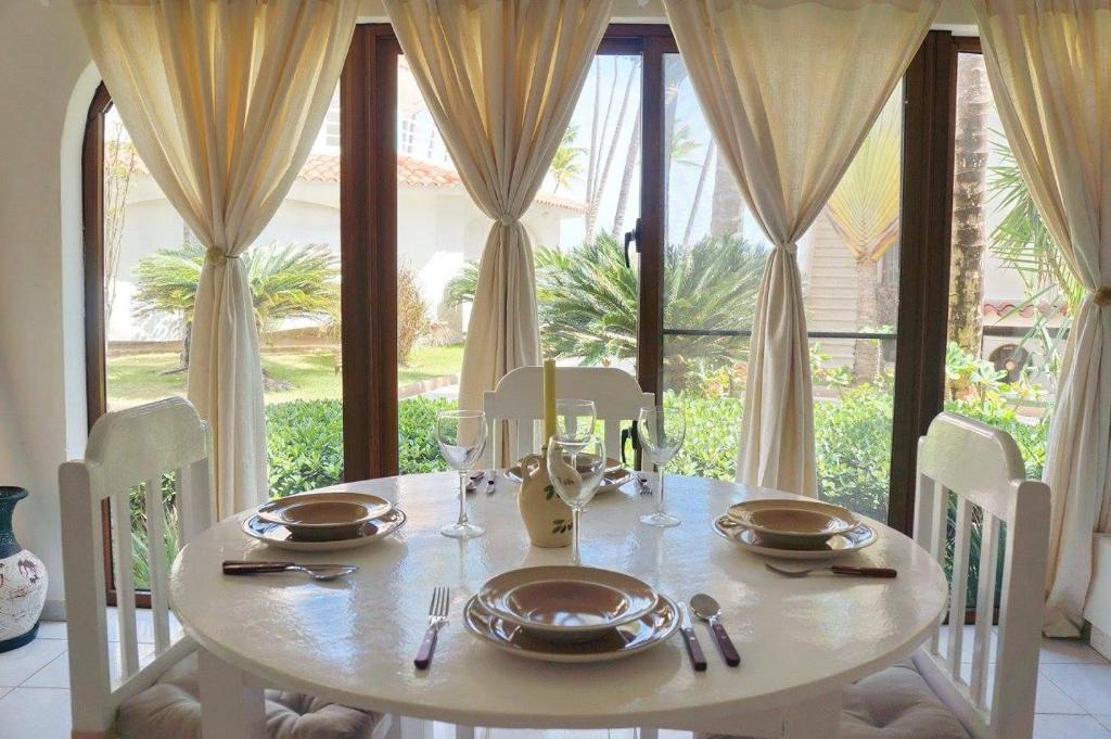 Zahrada ubytování CARIBBEAN DREAM Villas & Apartments ocean view Playa LOS CORALES