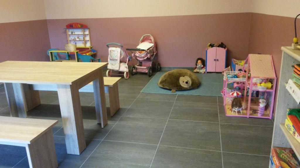 Dětský klub v ubytování Ferienhof Hoppe