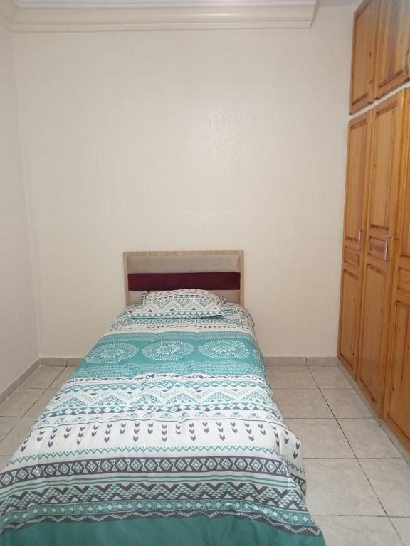 Postel nebo postele na pokoji v ubytování Appartement Jasmin Tabarka