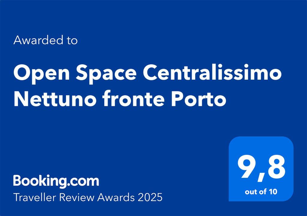 Certifikát, hodnocení, plakát nebo jiný dokument vystavený v ubytování Open Space Centralissimo Nettuno fronte Porto