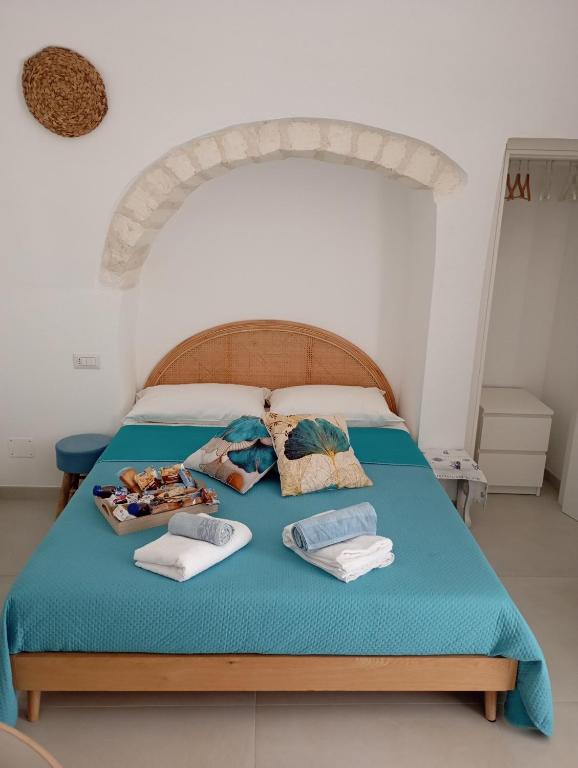 Postel nebo postele na pokoji v ubytování B&b La Fontana