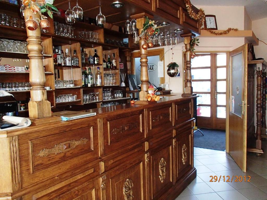 Lounge nebo bar v ubytování Pension Magnolia