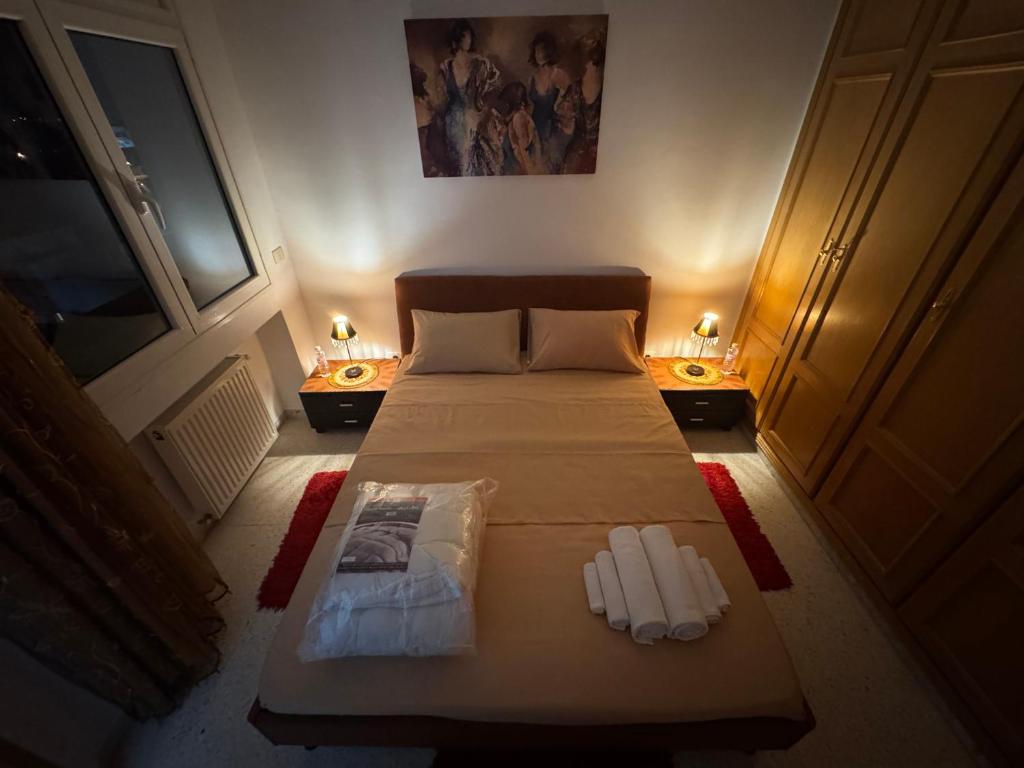 Postel nebo postele na pokoji v ubytování Vue panoramique & Confort comme un Hôtel