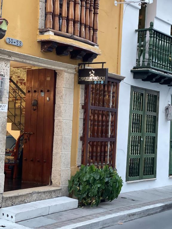 Exteriér nebo vchod ubytování Hostal Casa de las Americas