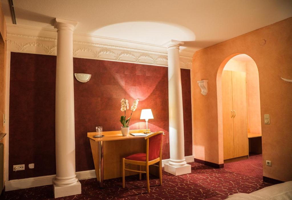 Posezení v ubytování Hotel-Restaurant Alpha
