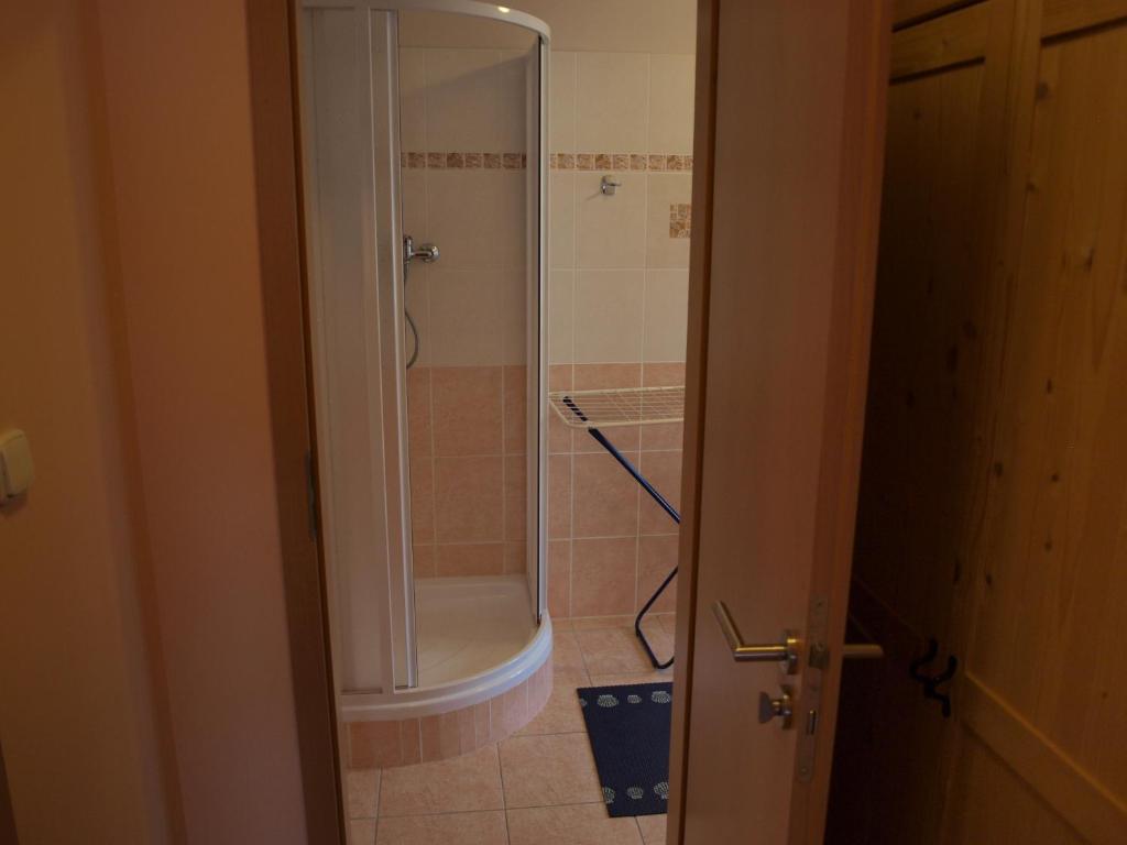 Koupelna v ubytování Apartments Viktoria Klinovec