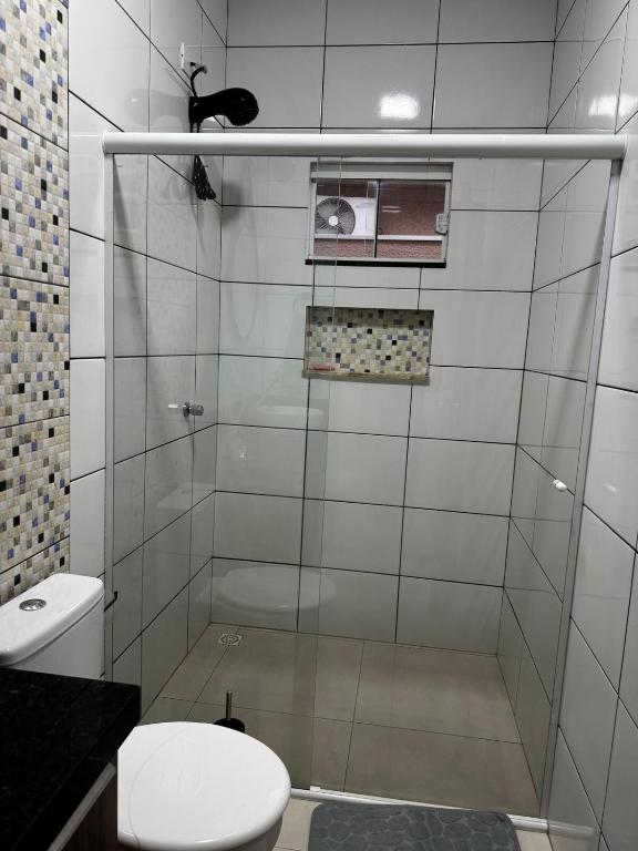 Koupelna v ubytování Casa elegante, próximo às cataratas