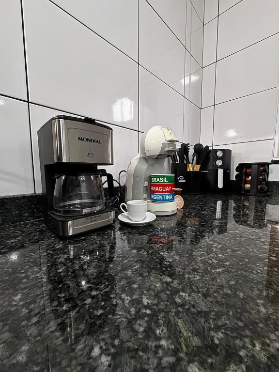 Kuchyň nebo kuchyňský kout v ubytování Casa elegante, próximo às cataratas