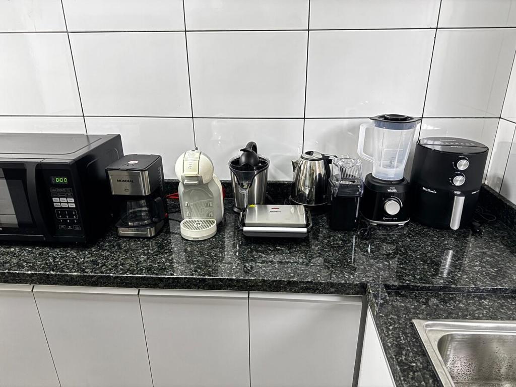Kuchyň nebo kuchyňský kout v ubytování Casa elegante, próximo às cataratas