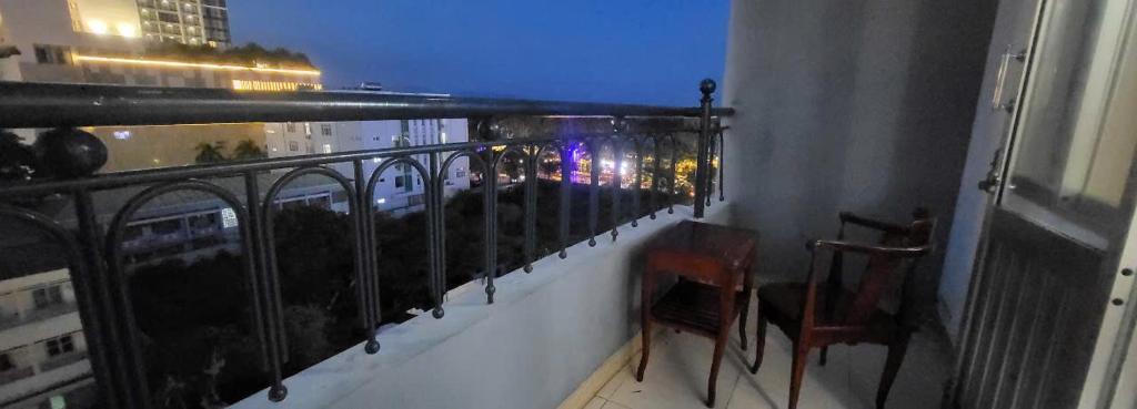 Balkón nebo terasa v ubytování Tuệ Tĩnh