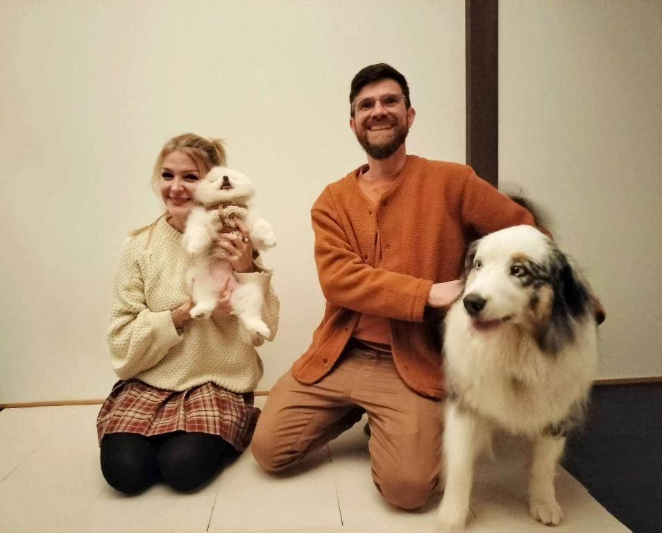 Domácí mazlíčci ubytovaní s hosty v ubytování Retro Villa Fooga 昭和町屋貸切 風雅