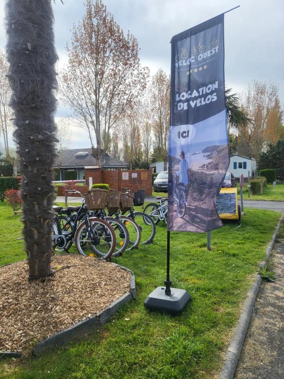 Jízda na kole v ubytování "Les pieds dans l'Orne" - Mobil home 5 personnes nebo okolí