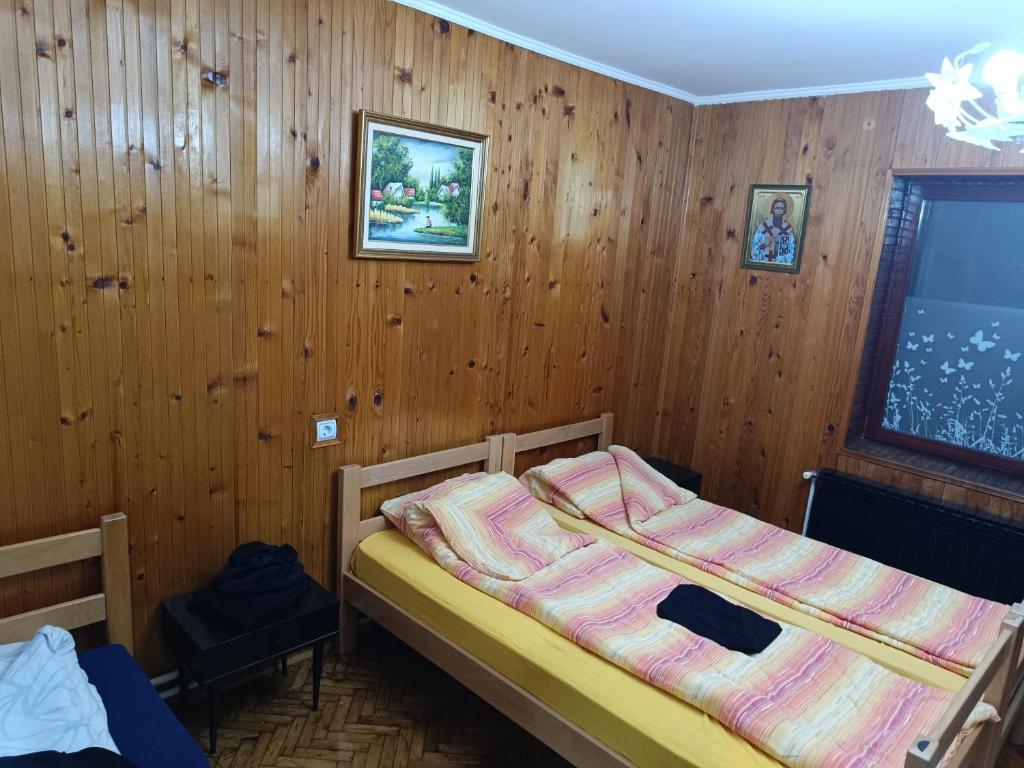 Postel nebo postele na pokoji v ubytování Salaš Striber