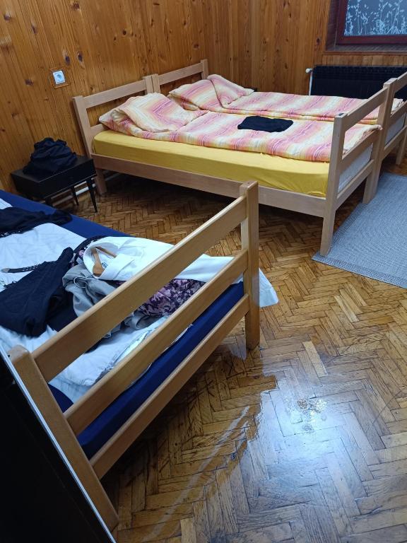 Postel nebo postele na pokoji v ubytování Salaš Striber