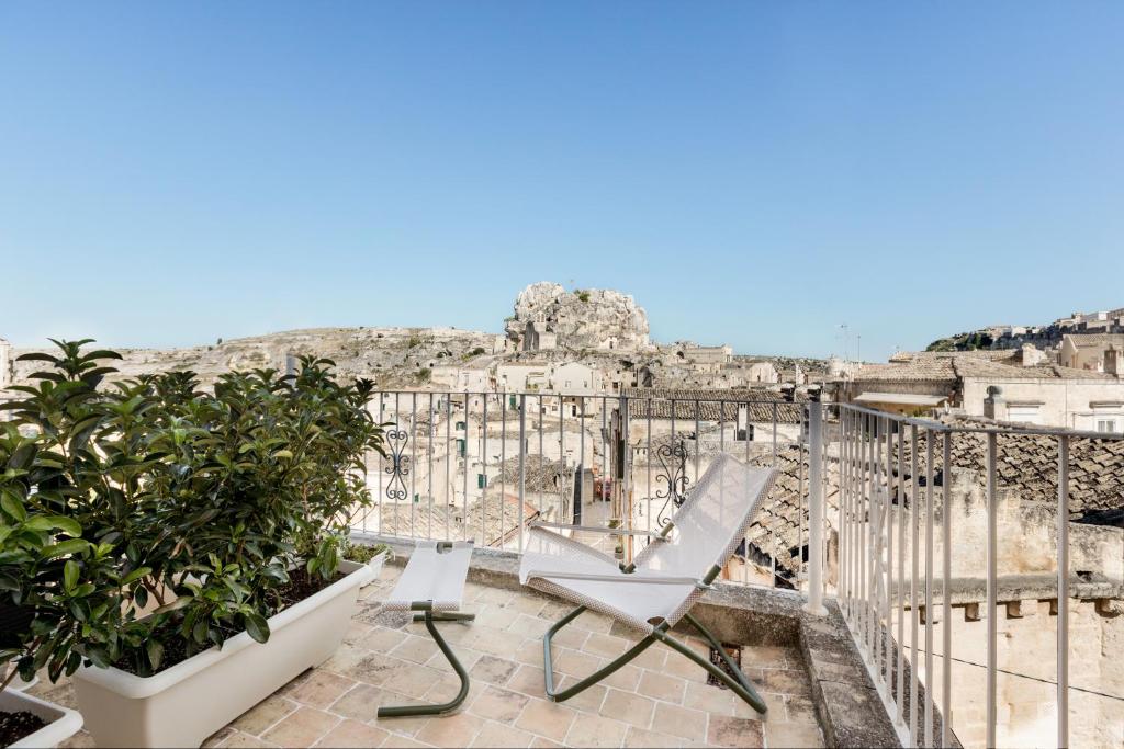 Balkón nebo terasa v ubytování Sant'Angelo - Le Residenze