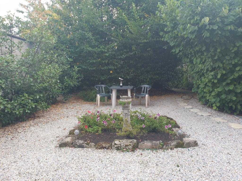 Zahrada ubytování Le Chateau